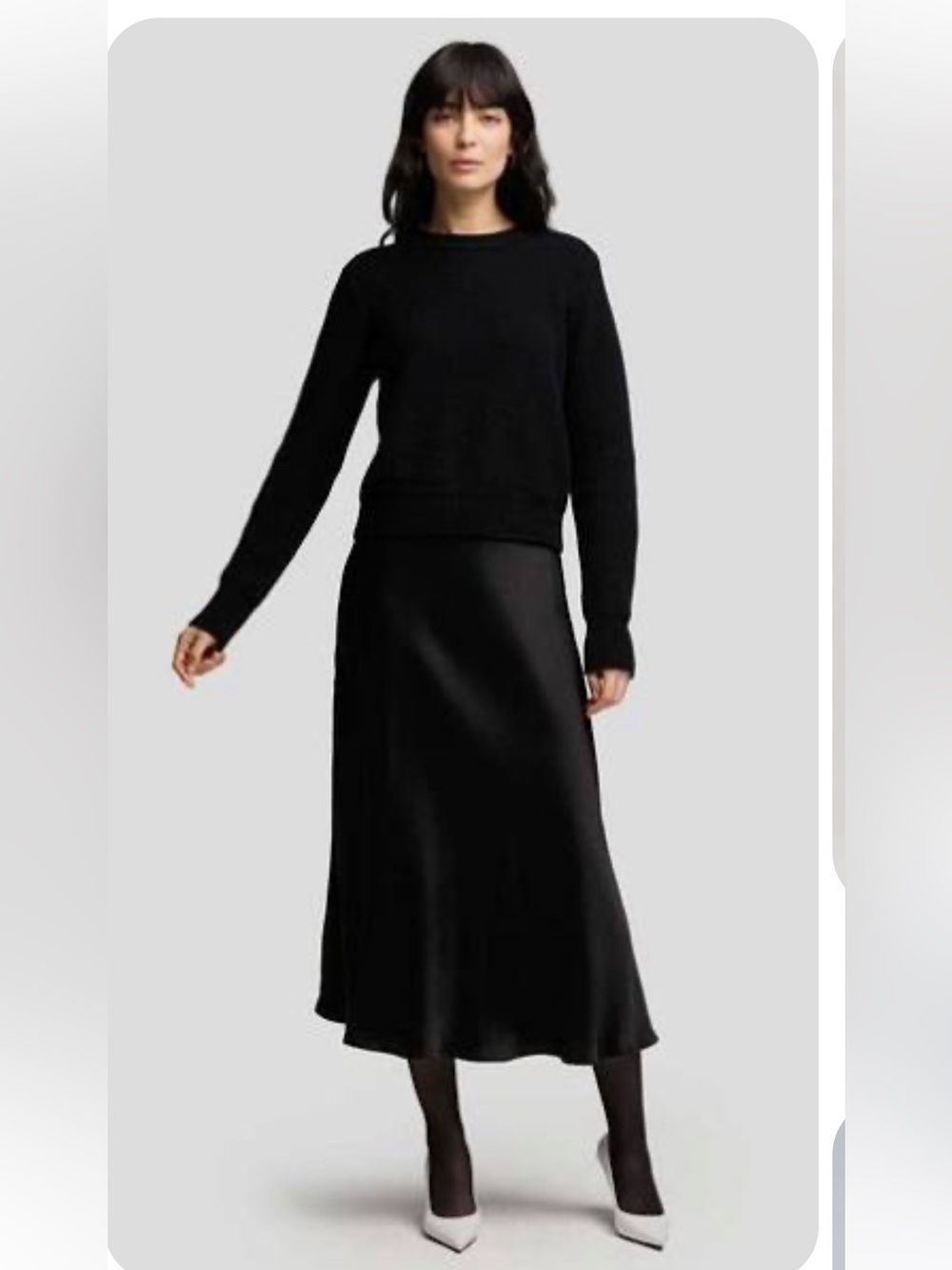 BWT Simply Vera Vera Wang Black Dress Size L